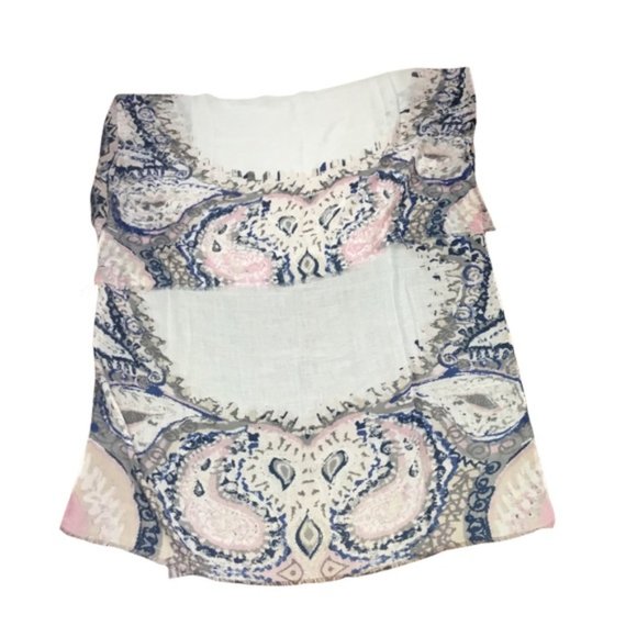 ETEREO Women's Sheer Multicolored Wrap Scarf NWT One Size - Picture 6 of 6